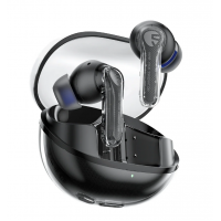 SOUNDPEATS Clear Black אוזניות אלחוטיות בצבע שחור